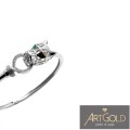 BRANSOLETKA TYPU BANGLE PANTERA