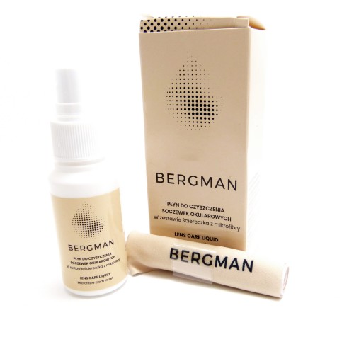 Bergman płyn + ściereczka